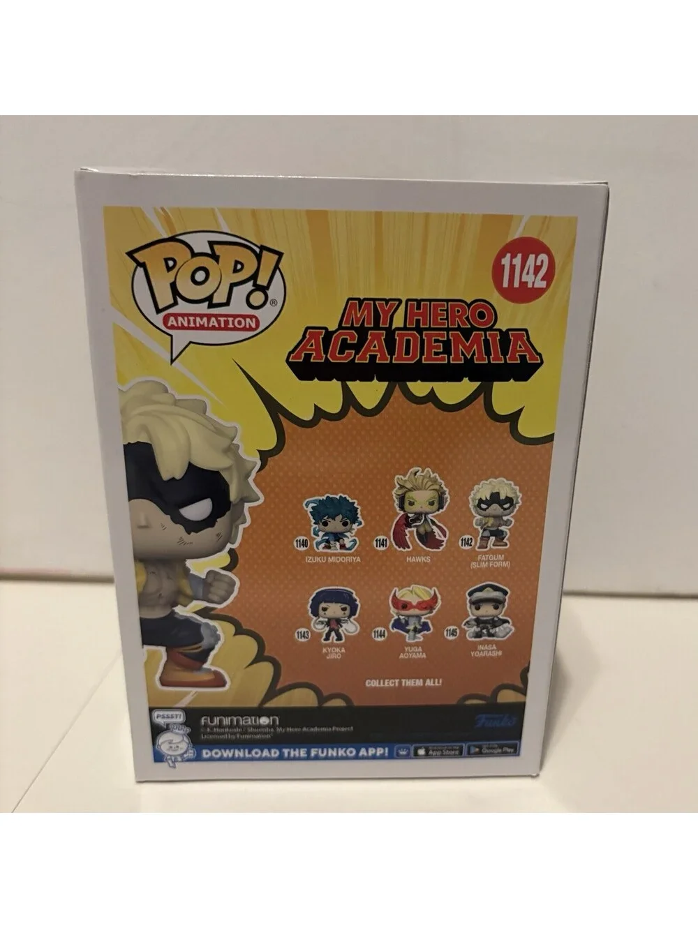 Funko Pop Vinyl Figure Fatgum (slim form)  #1142 - My Hero Academia